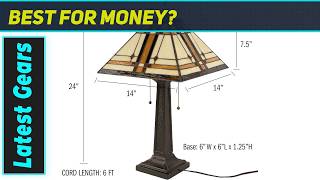 Lavish Home Tiffany Lamp: A Timeless Art Glass Masterpiece for Your Home!