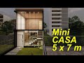 CASA PEQUEÑA 5 x 7 Metros | LOFT