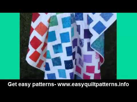 rainbow quilt panel basic machine quilting