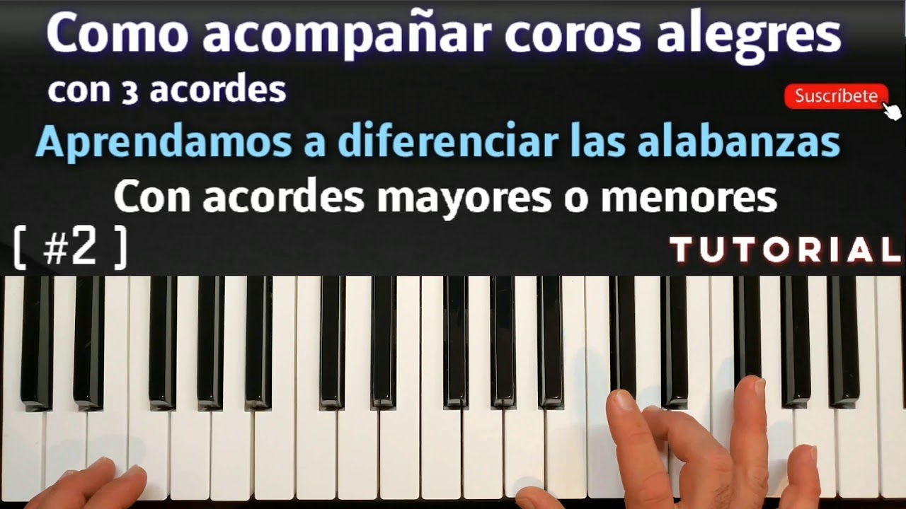 Como tocar coros alegres para principiantes #2 | Como tocar coros fácilmente