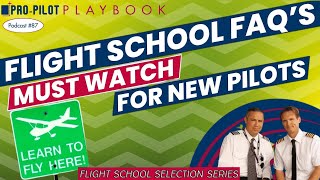 Famous Top Questions to Ask Before Choosing a Flight School // #87 Wealth