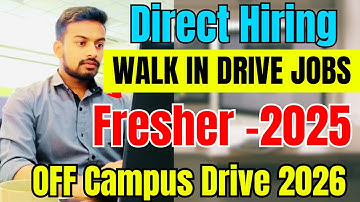 Hexaware, Tech Mahindra, Sutherland Direct Walk in Drive | OFF Campus Drive For 2026, 2025, 2024