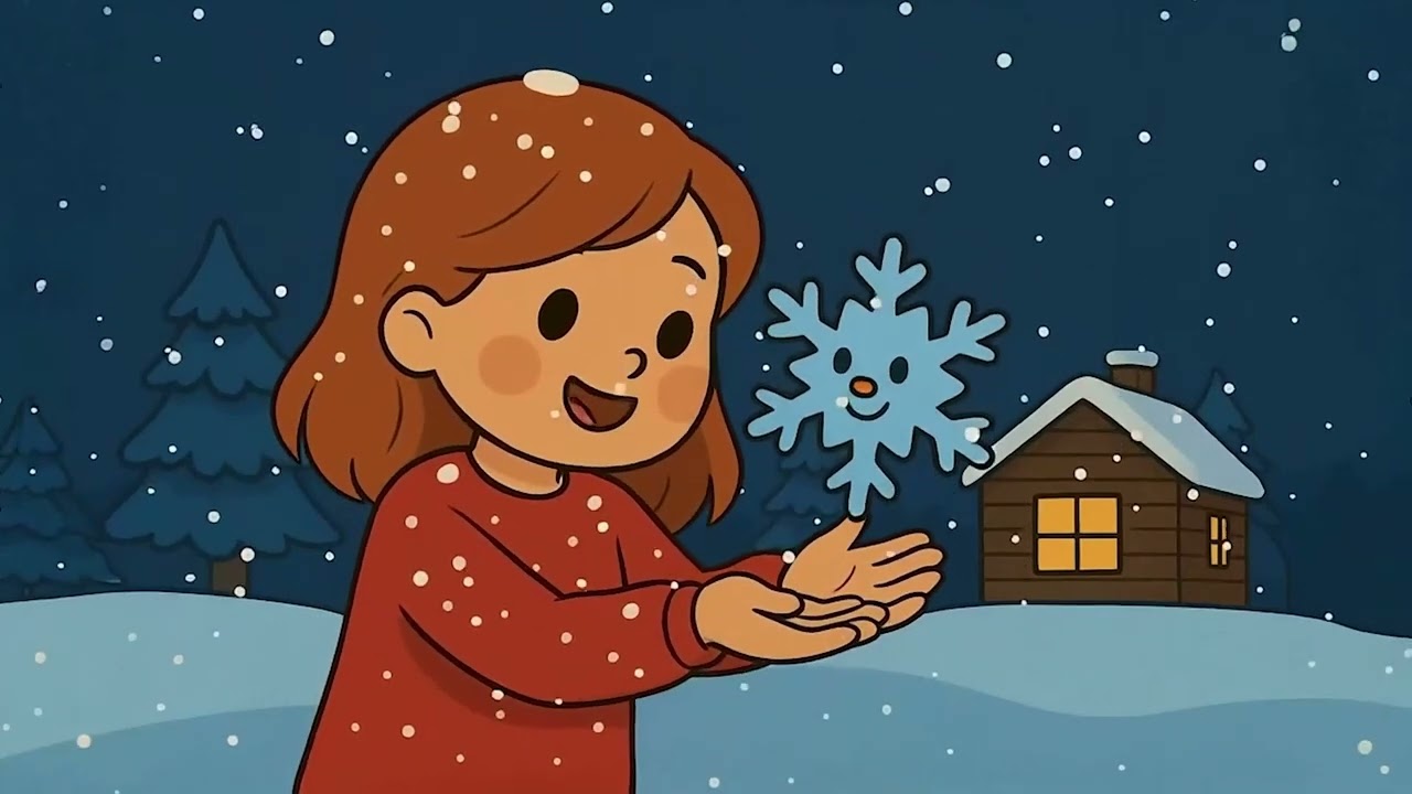 Flocon de Neige – Chanson pour Enfants | Musique d’Hiver | Canta Ninne
