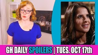 General Hospital (GH) Daily Spoilers Update for Tuesday, October 17th
