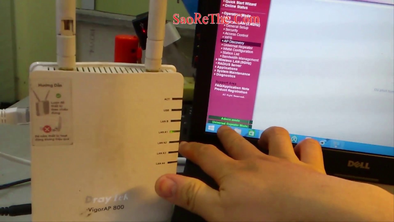VIGOR AP800 – CÁCH CÀI ĐẶT MẬT KHẨU WIFI – CHỐNG TRỘM INTERNET HIỆU QUẢ