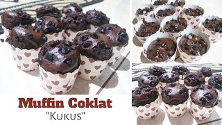 MUFFIN COKLAT KUKUS | TANPA MIXER | SUPER LEMBUT DAN NYOKLAT !!!