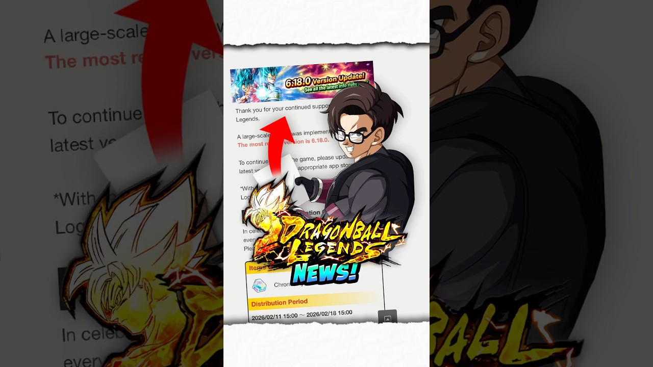 DRAGON BALL LEGENDS UPDATE VER. 6.18 NEW MASSIVE PVP CHANGES, AND MORE!!