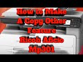 How to Make A Copy and Other Feature Ricoh Aficio Mp301