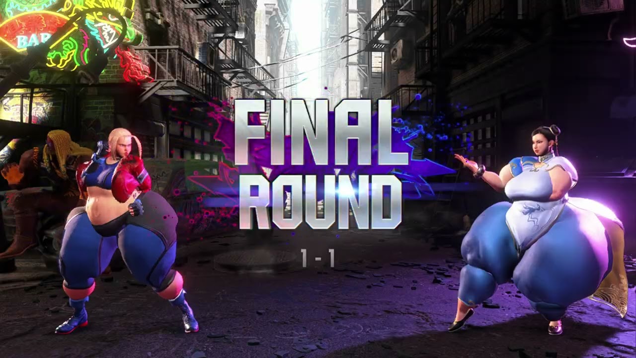 Street Fighter 6  Fat Chun  Li Vs Cammy SF6
