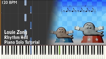 @everydaylouie  ~ Rhythm Hell ~ Piano Solo Tutorial