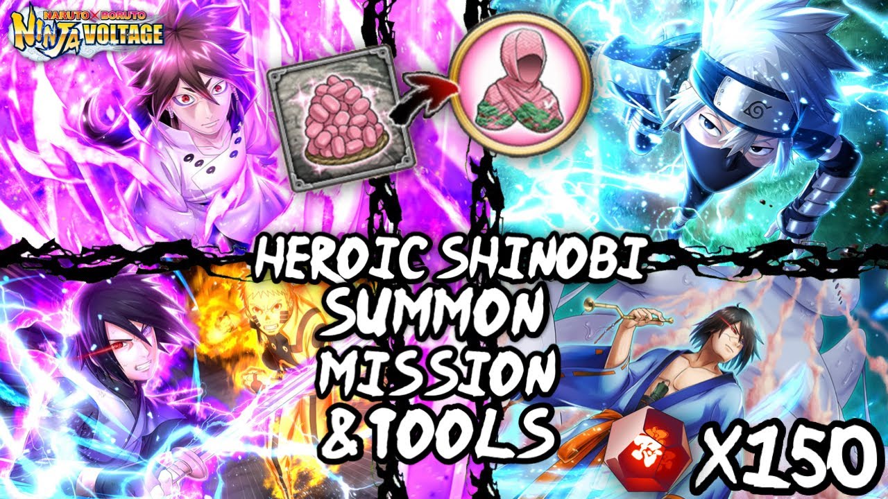 Heroic Shinobi: Summon, Mission & Tools
