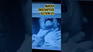 Murder#viral #legal #legaladvice Bns Section 101