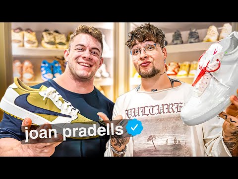 JOAN PRADELLS SHOWS ME HIS SNEAKER COLLECTION!!