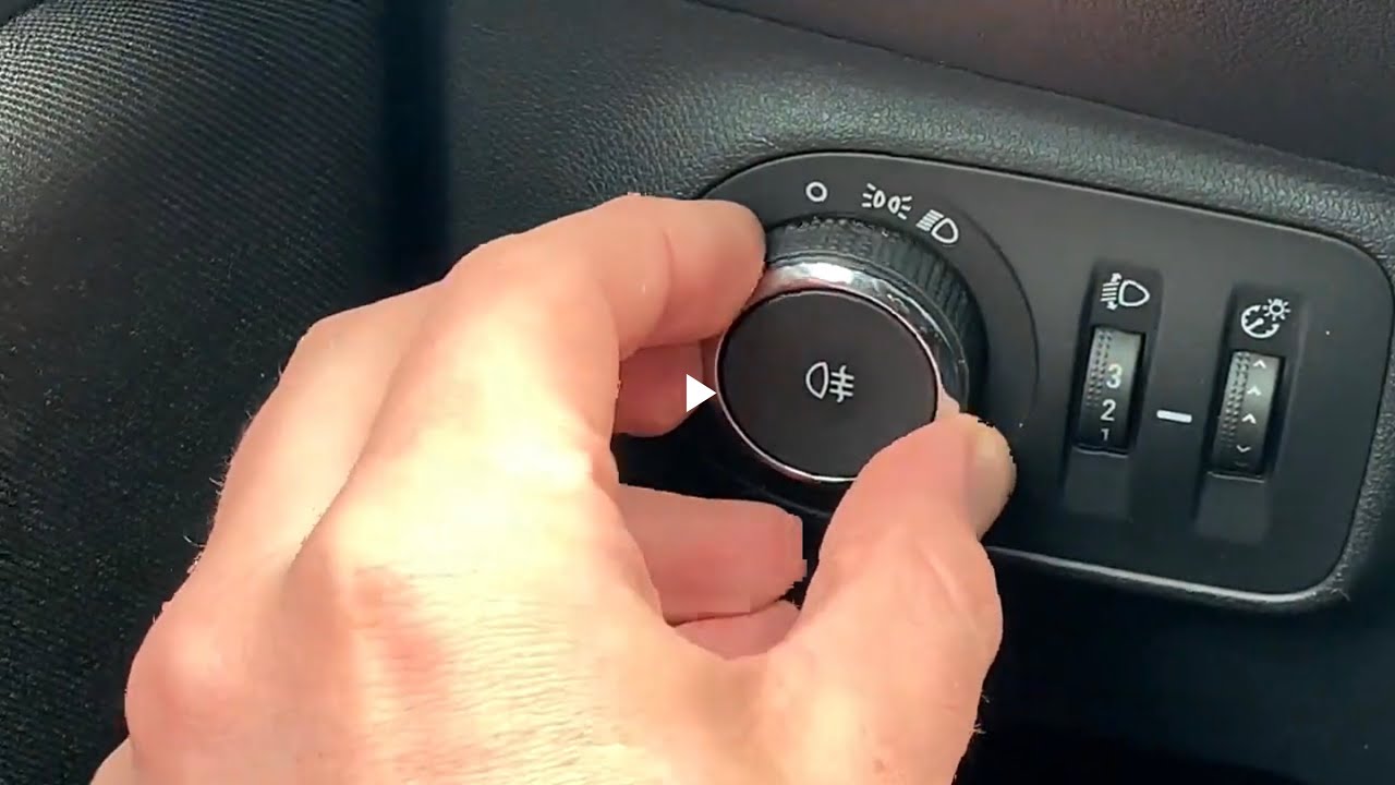 PKW Außenbeleuchtung Licht ein und aus schalten Opel Corsa E  Leuchtweitenregulierung Anleitung - YouTube