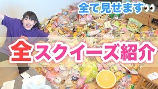 ゆーぽんが年間集めてきた「全スクイーズ紹介」