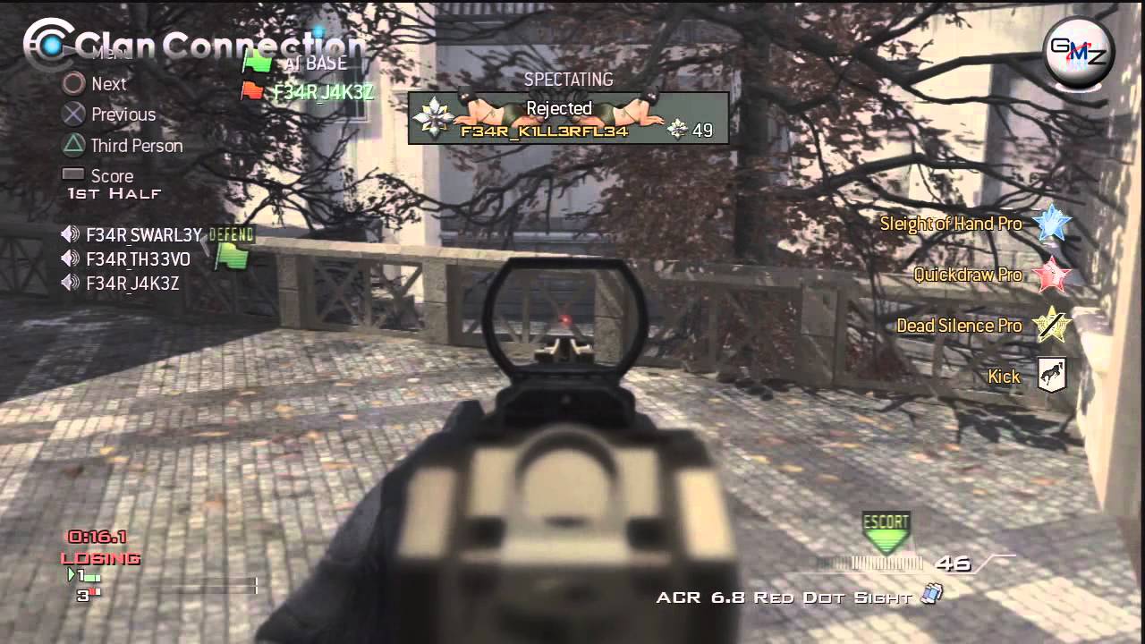 MW3 PS3 Clan Challenge - Finals LO$T vs F34R