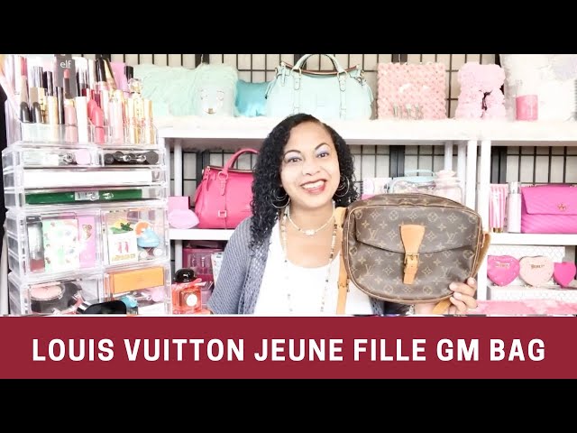 LOUIS VUITTON JEUNE FILLE / CHANTILLY / SAUMUR / LV BAG REVIEW 2021 / VINTAGE  LV BAG COMPARISON 