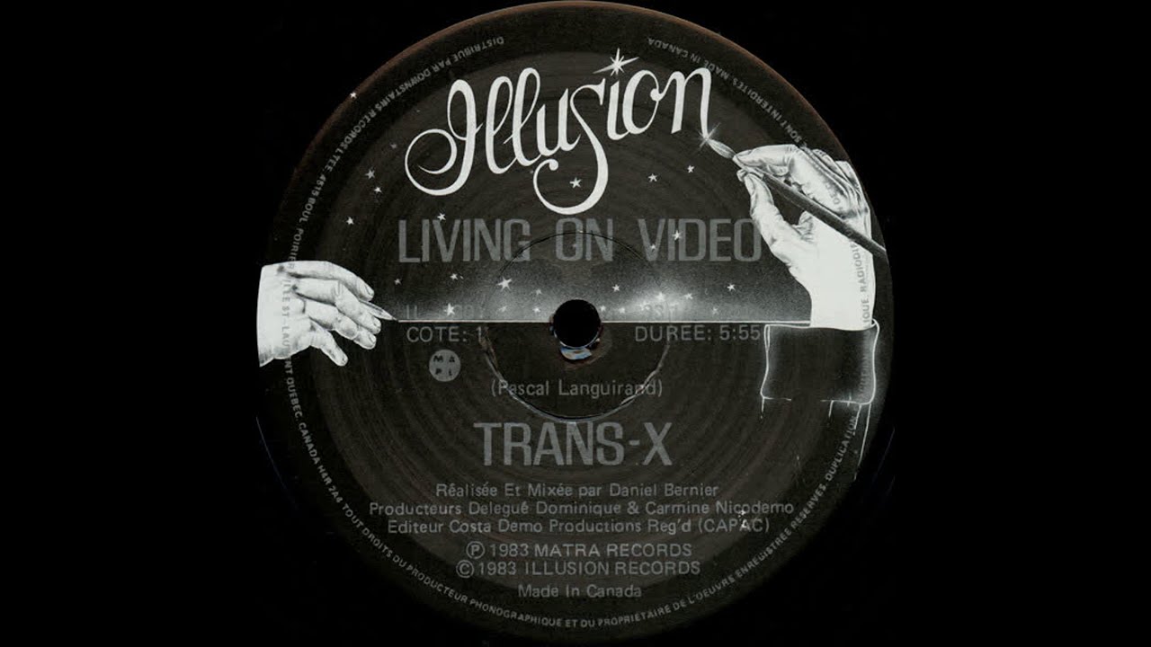 Trans X Living On Video Official Music Video