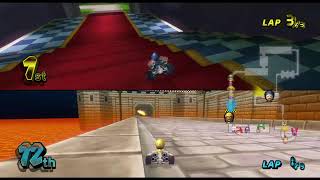 Mario Kart Wii Mr Resetti Loses To Kamek In 150cc Cups