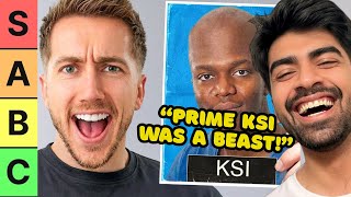 hubeshTV reacts to Sidemen and FazeRug BRUTALLY ranking Youtubers! News
