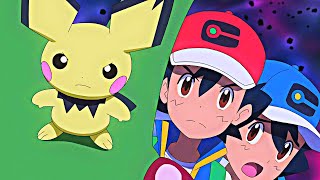 Pikachu Devolves Into Pichu「AMV」- This Time | Pokemon Journeys Episode 90