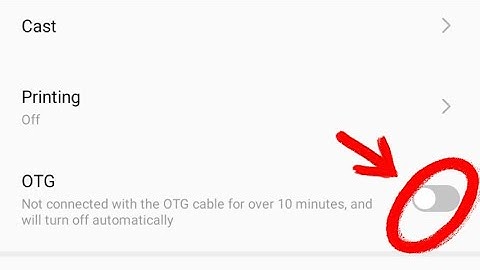 infinix hot 10 play otg setting, how to enable OTG connection mode