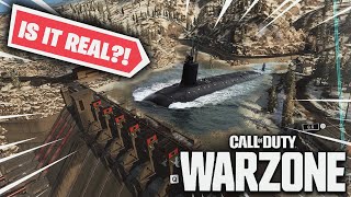 Warzone Mythbuster: Is there a SECRET submarine at the Dam? Call of Duty Modern Warfare Season 4!