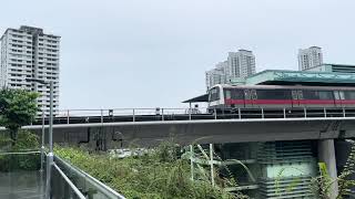 RIP smrt c151 KHI KKS trains logo set 063/064 departing Buona Vista
