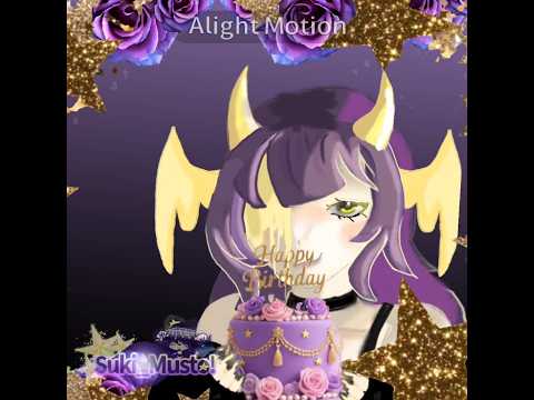 The quality is kinda low-| #birthday gift for ‎⁨@VioletL4tte   #art  #moonshell #luvyaSuki :D