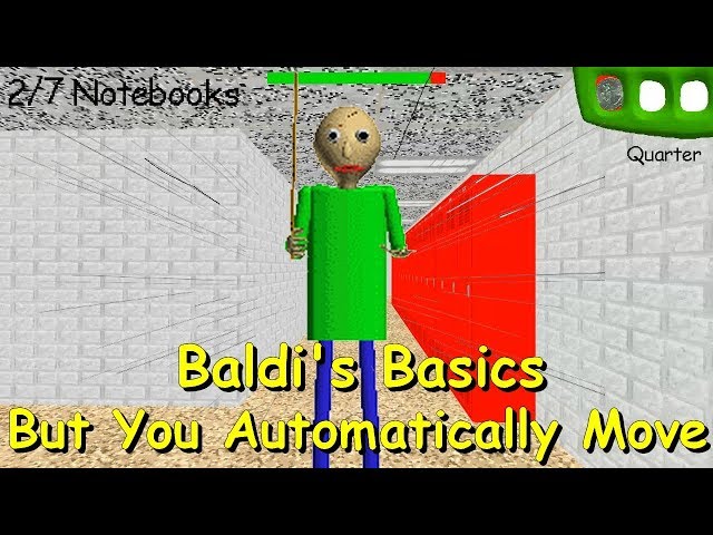 insane mod idea: baldi's basics in 4d multiverse time travel! an endless  mode with multiple timelines and time travel! let's watch players brains  explode when they have to avoid a Baldi that