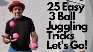 25 Easy Juggling Tricks How To Juggle Three Balls ? How To Juggle Three Balls Part 4