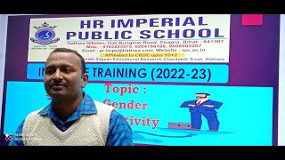 IN HOUSE TRAINING GENDER SENSITIVITY DATE 06 01 2023 BY MITHILESH KUMAR