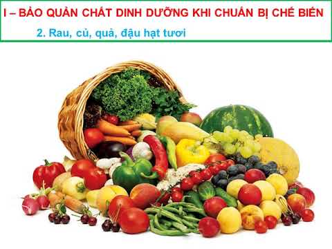 BÀI GIẢNG CÔNG NGHỆ 6 TUẦN 23 (từ ngày 13/4/2020 đến 18/4/2020)
