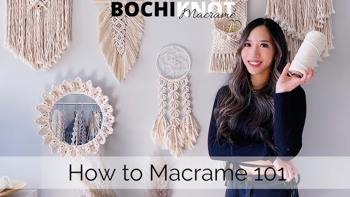 Macrame Wall Hanging DIY Kit