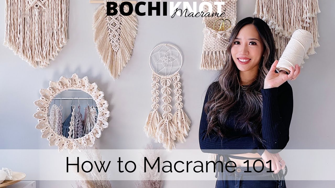 How to get started with macrame  EASY BEGINNER'S GUIDE 
