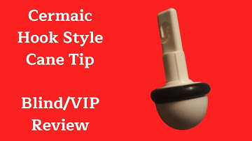 Ambutech Ceramic Hook Style Cane Tip   Product Review