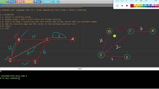 [15CS53T] EXPERIMENT NO. 10: PRIM'S ALGORITHM