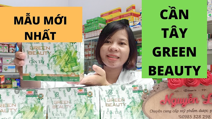 Green Beauty Cần tây Tảo xoắn Diệp lục