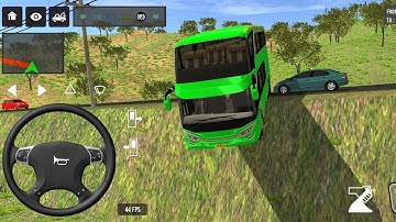Euro Bus Driving Game Public Transportation 2024 -  Indonesia Bus Simulator Android Gameplay #1481
