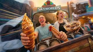 Theme Park FOOD at Genting SkyWorlds! 🇲🇾