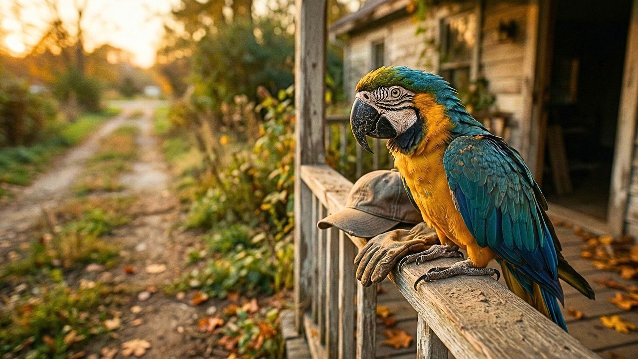 He Waited 5 Years For His Owner To Return... (Loyal Macaw)