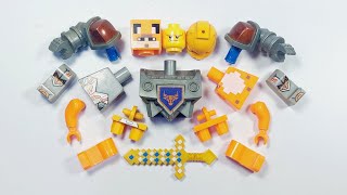 LEGO NEXO KNIGHTS AND LEGO MINECRAFT ORANGE BLADE | LEGO BUILD