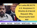 Sri Lanka Refuses US Warplanes Landing: President Dissanayake's Bold Move | Indian Ocean Geopolitics