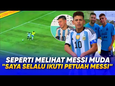 Pinjam Kaki Lionel Messi!! Lebih Samba Dari Pemain Brazil, Speed Luar Biasa Echeverri Dilapangan