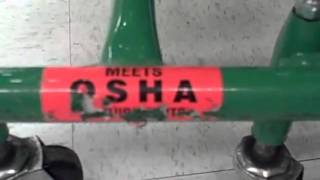 Step Stools and OSHA Requirements http://www.shure-step.com This video looks at OSHA requirements for step stools. http://www.youtube.com/watch?v=HBhUeB8kMZU