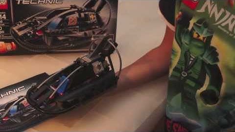 LEGO Technic Hovercraft 42002 (Time lapse Build)