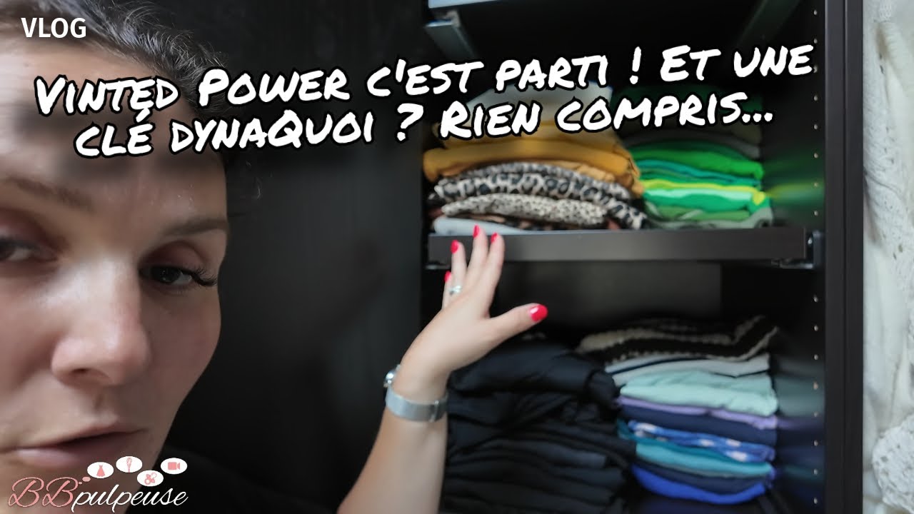 [. VLOG .] Vinted Power c'est parti ! Et une clé dynaQuoi ? Rien compris...🥰