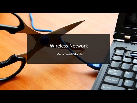 Wireless Network - شرح عربي عن الشبكات اللاسلكية