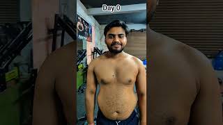fat to fit transformation journey #fitness #gym #viral #trending #workout #gymmotivation #ytshorts