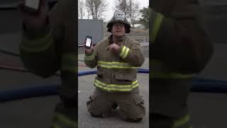 How do you power your firefighting flow meter? #shorts #firefighting #waterflow